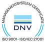 ISO9001 en ISO27001 certificeerd